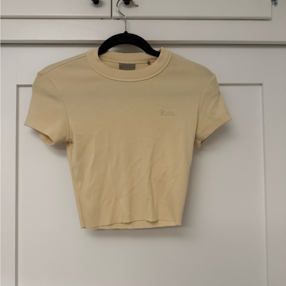 Women's Yellow Crop Top